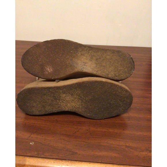 J.CREW LEATHER BOOT WITH RUBBER PLATFORM HEEL SZ 9 - Picture 10 of 12